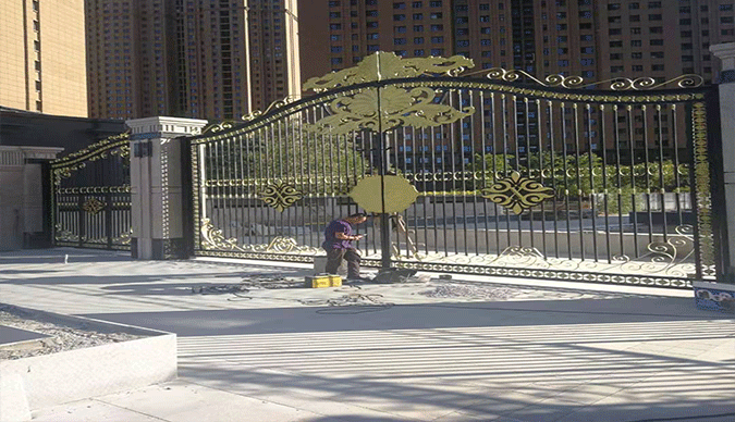 锻造铁艺大门 锻造铁艺大门