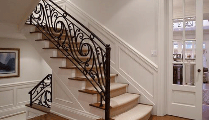 铁艺楼梯安装 铁艺楼梯安装