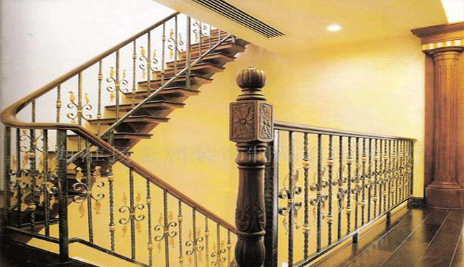 包头铁艺楼梯 包头铁艺楼梯