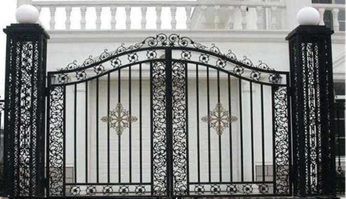 普通铁艺大门 普通铁艺大门