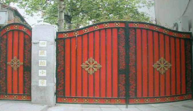 包头普通铁艺大门 包头普通铁艺大门