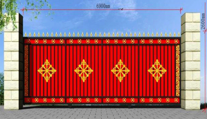 内蒙古铁艺大门 内蒙古铁艺大门