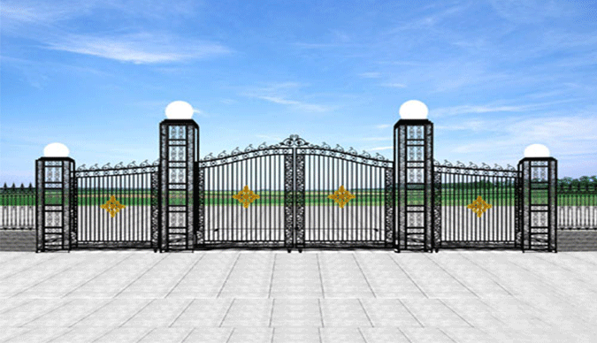 鄂尔多斯铁艺大门 鄂尔多斯铁艺大门